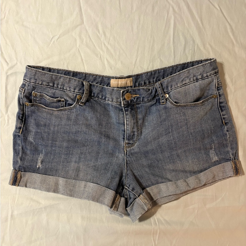 Banana Republic Light Blue Jean Shorts